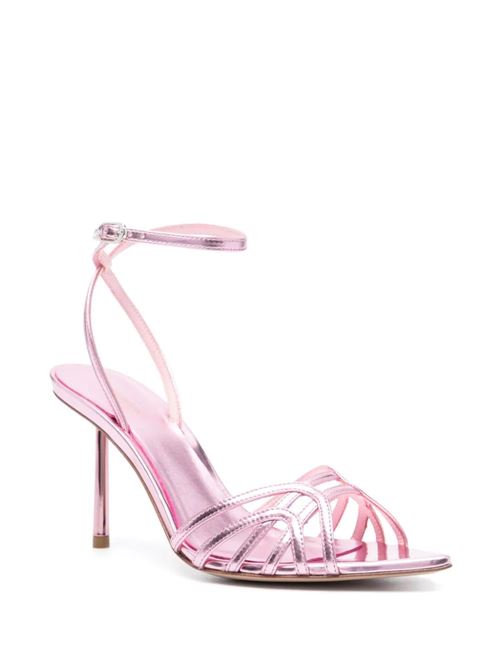 Pink metallic effect woman sandal Le Silla | 6642A080G7PPMRA719